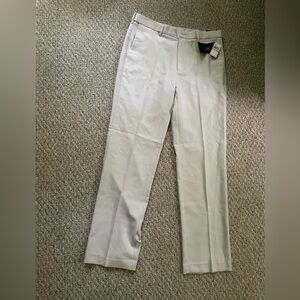 PGA tour golf pants size 33x32 khaki color light breathable material
